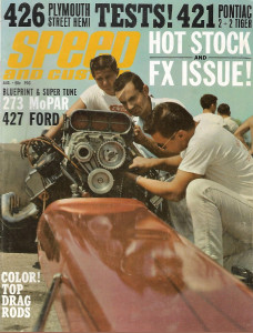 SPEED & CUSTOM 1966 AUG - 426 PLYMOUTH STREET HEMI, 421 PONTIAC 2+2 TIGER